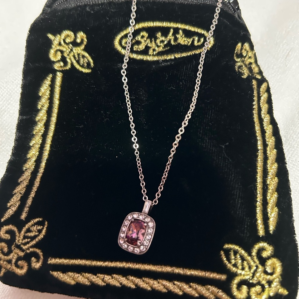 Regina Brighton collectibles pink necklace